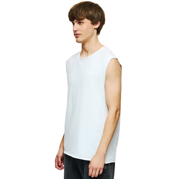 DIRTY LAUNDRY SLUB TANK TOP ΑΝΔΡΙΚΗ DLMTT000002-WHITE