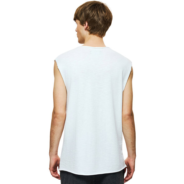 DIRTY LAUNDRY SLUB TANK TOP ΑΝΔΡΙΚΗ DLMTT000002-WHITE