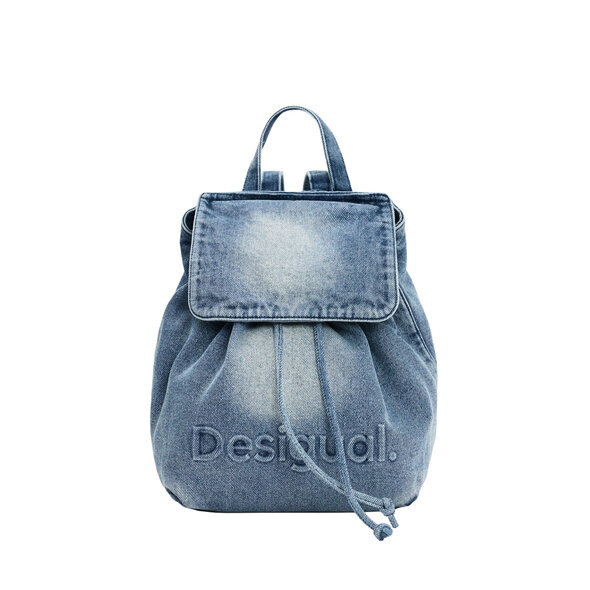 DESIGUAL 'HALF LOGO' DENIM BACKPACK ΓΥΝΑΙΚΕΙΑ 26SAKD07-5005