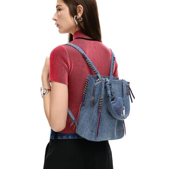 DESIGUAL 'TORIO SUMY' DENIM ΤΣΑΝΤΑ ΓΥΝΑΙΚΕΙΑ 26SAKD08-5005
