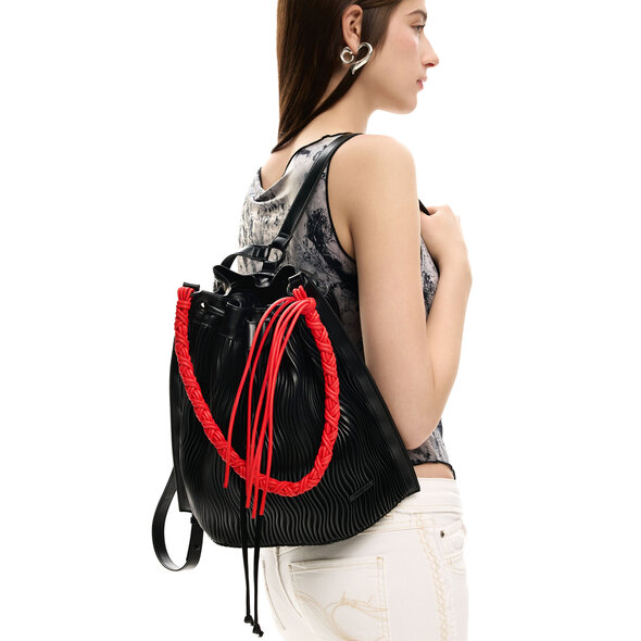 DESIGUAL 'LITIO BLACK HARLAN' BACKPACK ΓΥΝΑΙΚΕΙΑ 26SAKP34-2000