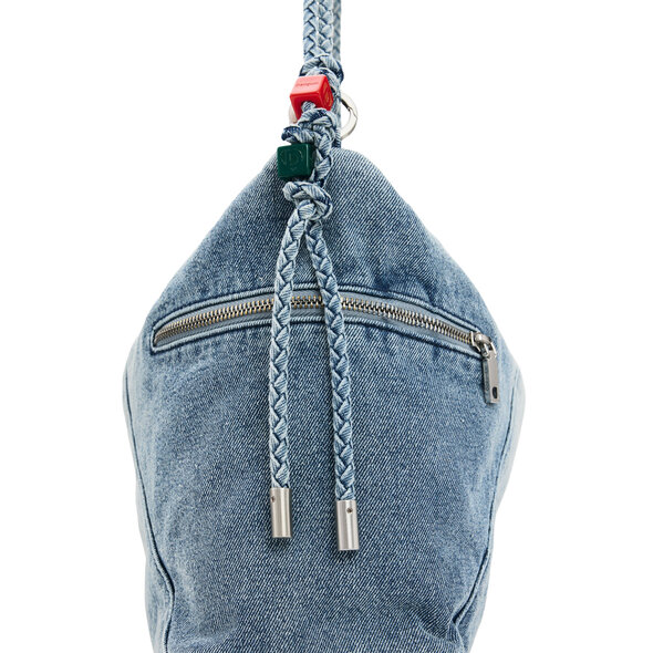 DESIGUAL HALF LOGO DENIM ΤΣΑΝΤΑ ΓΥΝΑΙΚΕΙΑ 26SAXD27-5005