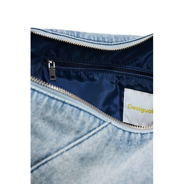 DESIGUAL HALF LOGO DENIM ΤΣΑΝΤΑ ΓΥΝΑΙΚΕΙΑ 26SAXD27-5005