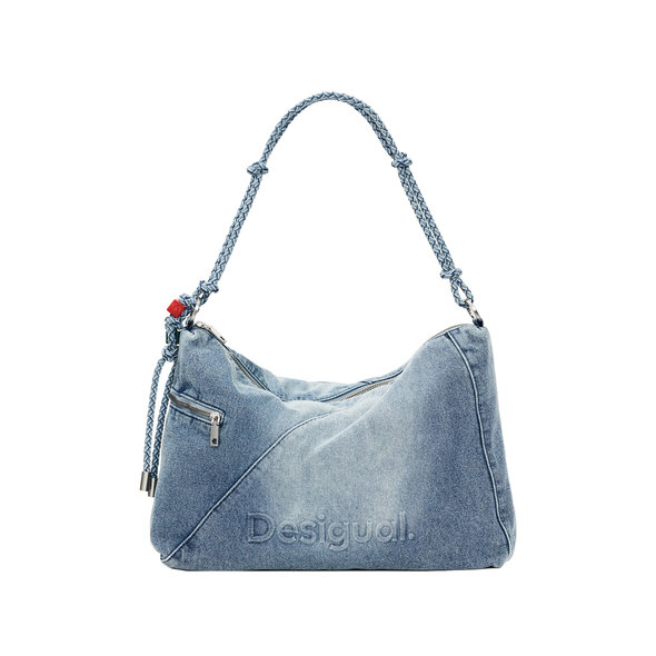 DESIGUAL HALF LOGO DENIM ΤΣΑΝΤΑ ΓΥΝΑΙΚΕΙΑ 26SAXD27-5005