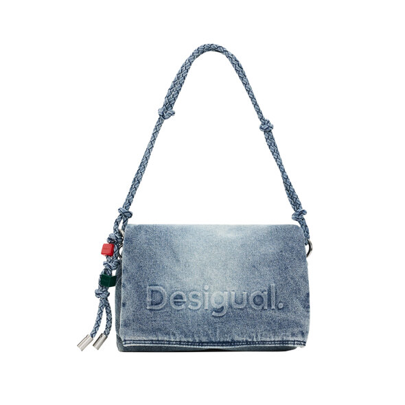 DESIGUAL HALF LOGO DENIM ΤΣΑΝΤΑ ΓΥΝΑΙΚΕΙΑ 26SAXD28-5005