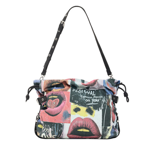 DESIGUAL 'GRAFFIATO BLUE' ΤΣΑΝΤΑ ΓΥΝΑΙΚΕΙΑ 26WAXA36-5016