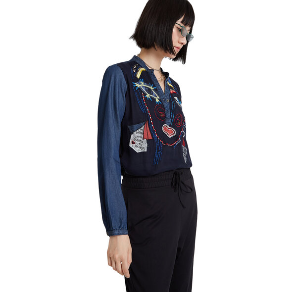 DESIGUAL 'MALUCA' ARTY ΜΠΛΟΥΖΑ ΓΥΝΑΙΚΕΙΑ 19WWBW09-5000