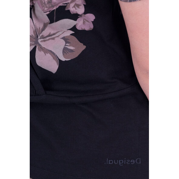 DESIGUAL 'LIFE'  ΜΠΛΟΥΖΑ ΓΥΝΑΙΚEIA ME CROSSED OPEN BACK 21SOTK06-2000