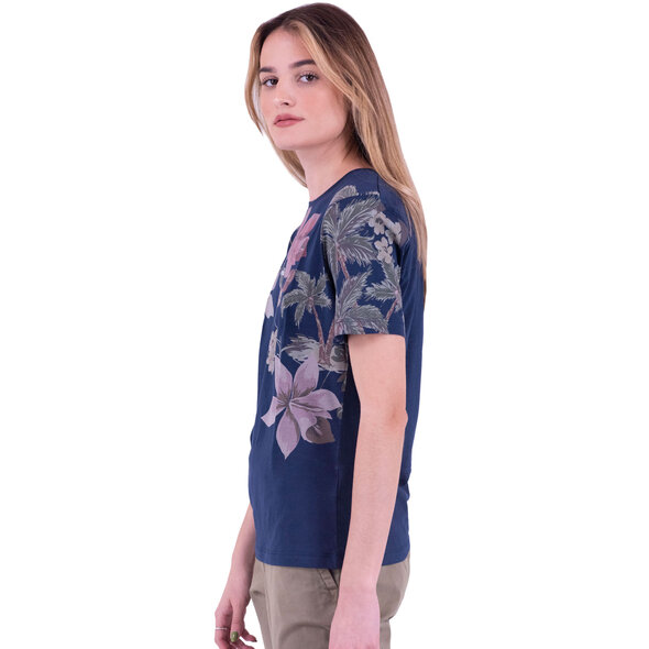 DESIGUAL 'LIFE'  ΜΠΛΟΥΖΑ ΓΥΝΑΙΚEIA ME CROSSED OPEN BACK 21SOTK06-5000
