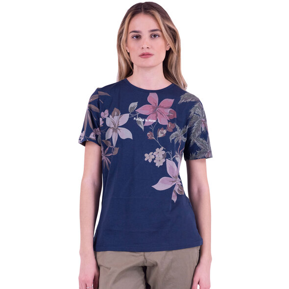 DESIGUAL 'LIFE'  ΜΠΛΟΥΖΑ ΓΥΝΑΙΚEIA ME CROSSED OPEN BACK 21SOTK06-5000
