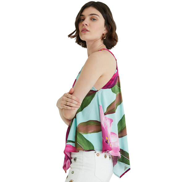 DESIGUAL 'HAWAI' TROPOCAL ΜΠΛΟΥΖΑ ΓΥΝΑΙΚEIA 21SWBW69-3022