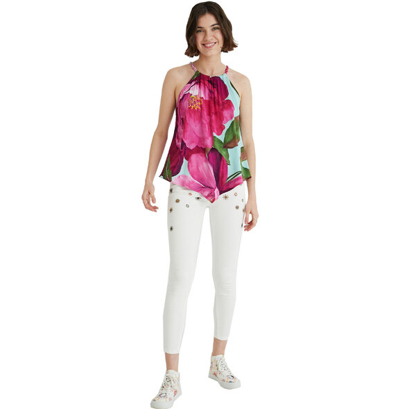 DESIGUAL 'HAWAI' TROPOCAL ΜΠΛΟΥΖΑ ΓΥΝΑΙΚEIA 21SWBW69-3022