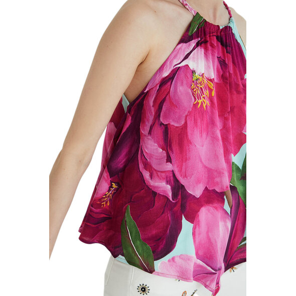 DESIGUAL 'HAWAI' TROPOCAL ΜΠΛΟΥΖΑ ΓΥΝΑΙΚEIA 21SWBW69-3022
