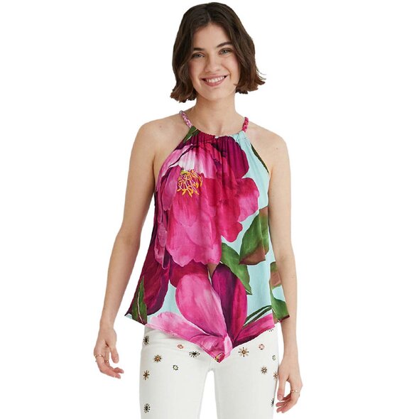 DESIGUAL 'HAWAI' TROPOCAL ΜΠΛΟΥΖΑ ΓΥΝΑΙΚEIA 21SWBW69-3022