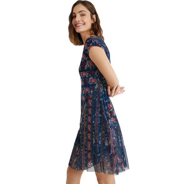 DESIGUAL 'MERRY' FLARED ΦΟΡΕΜΑ ΓΥΝΑΙΚEIO 21SWVK20-5001