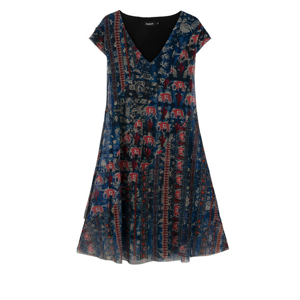 DESIGUAL 'MERRY' FLARED ΦΟΡΕΜΑ ΓΥΝΑΙΚEIO 21SWVK20-5001