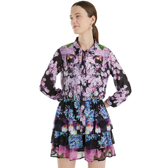 DESIGUAL 'OLIMPIA' ΜΙΝΙ ΦΟΡΕΜΑ ΓΥΝΑΙΚΕΙΟ ΜΕ ΒΟΛΑΝ 21SWVKB5-2000