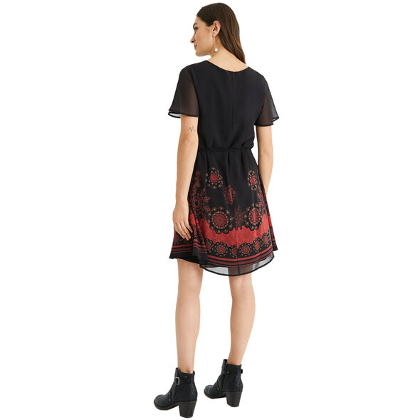 DESIGUAL 'TAMPA' ΦΟΡΕΜΑ ΓΥΝΑΙΚEIO ME FLORAL MANDALA PRINT 21SWVW32-2000