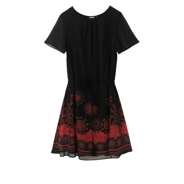 DESIGUAL 'TAMPA' ΦΟΡΕΜΑ ΓΥΝΑΙΚEIO ME FLORAL MANDALA PRINT 21SWVW32-2000