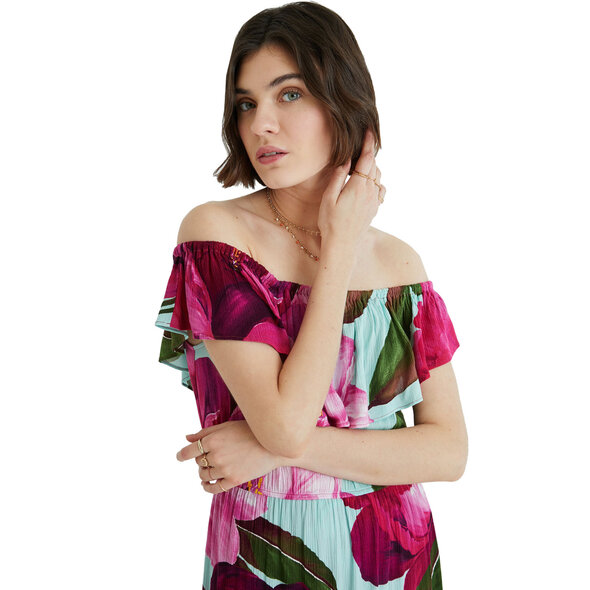 DESIGUAL 'ARLES' MIDI STRAPLESS ΦΟΡΕΜΑ ΓΥΝΑΙΚEIO 21SWVWAN-3012