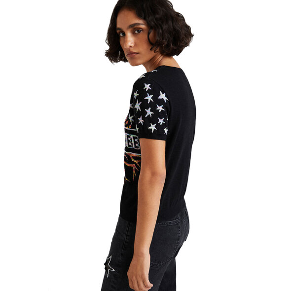 DESIGUAL 'HUG A TREE' ΠΛΕΚΤΗ ΜΠΛΟΥΖΑ ΓΥΝΑΙΚEIA 21WWTK54-2000