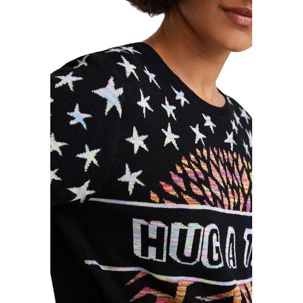 DESIGUAL 'HUG A TREE' ΠΛΕΚΤΗ ΜΠΛΟΥΖΑ ΓΥΝΑΙΚEIA 21WWTK54-2000