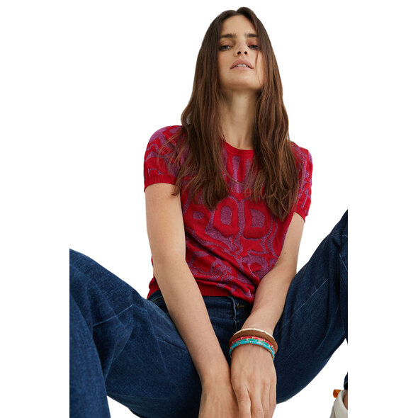 DESIGUAL 'MIND, BODY, SOUL' ΖΑΚΑΡ ΠΛΕΚΤΗ ΜΠΛΟΥΖΑ ΓΥΝΑΙΚΕΙΑ 21WWTK57-3026
