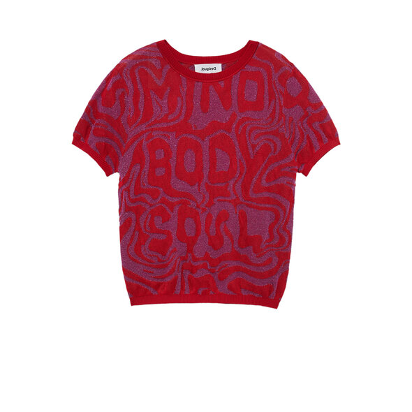 DESIGUAL 'MIND, BODY, SOUL' ΖΑΚΑΡ ΠΛΕΚΤΗ ΜΠΛΟΥΖΑ ΓΥΝΑΙΚΕΙΑ 21WWTK57-3026