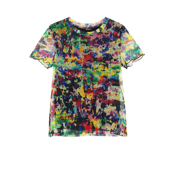 DESIGUAL 'ELOISSE' ARTY SLIM ΜΠΛΟΥΖΑ ΓΥΝΑΙΚEIA ME ΤΟΥΛΙ 21WWTKC9-9019