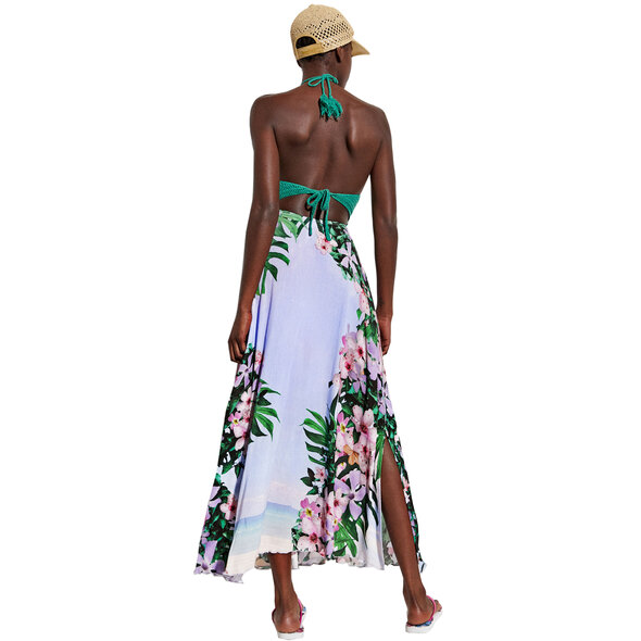 DESIGUAL 'PARROT' ΦΟΡΕΜΑ ΘΑΛΑΣΣΗΣ ΓΥΝΑΙΚΕΙΟ 22SWMW10-5020
