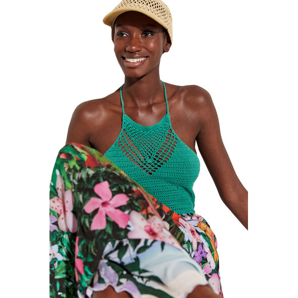 DESIGUAL 'PARROT' ΦΟΡΕΜΑ ΘΑΛΑΣΣΗΣ ΓΥΝΑΙΚΕΙΟ 22SWMW10-5020