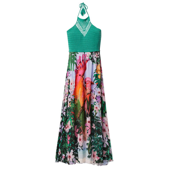 DESIGUAL 'PARROT' ΦΟΡΕΜΑ ΘΑΛΑΣΣΗΣ ΓΥΝΑΙΚΕΙΟ 22SWMW10-5020