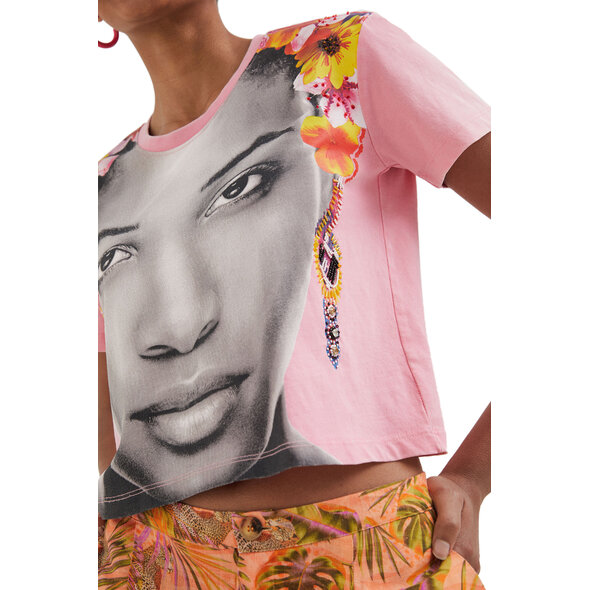 DESIGUAL CROPPED ΜΠΛΟΥΖΑ ΓΥΝΑΙΚEIA 22SWTK22-3058