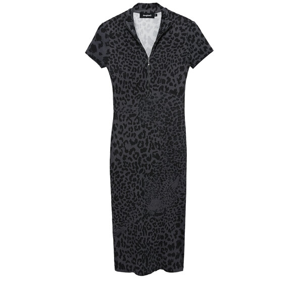 DESIGUAL 'PANTER' LEOPARD RIBBED ΦΟΡΕΜΑ ΓΥΝΑΙΚEIO 22SWVK58-2020