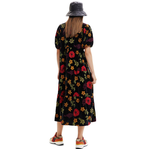 DESIGUAL 'FEST' FLORAL MIDI ΦΟΡΕΜΑ ΓΥΝΑΙΚEIO 22WWVK25-2000