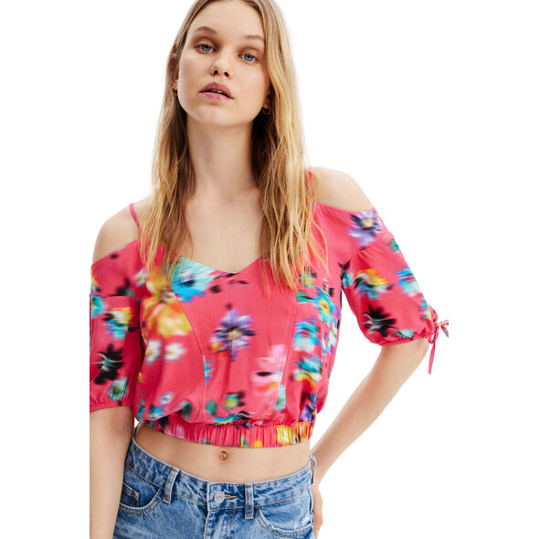 DESIGUAL 'BETTY' CROP ΜΠΛΟΥΖΑ ΓΥΝΑΙΚEIA 23SWBW20-3012