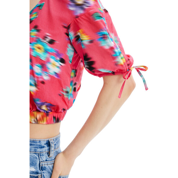 DESIGUAL 'BETTY' CROP ΜΠΛΟΥΖΑ ΓΥΝΑΙΚEIA 23SWBW20-3012