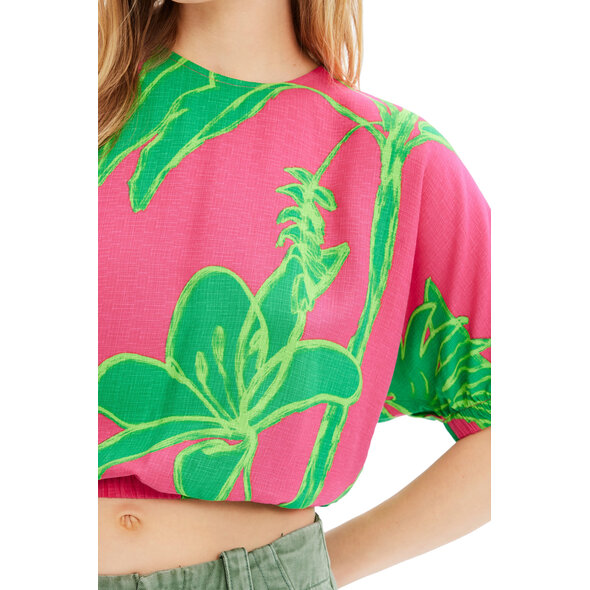 DESIGUAL 'GARRET' CROP ΜΠΛΟΥΖΑ ΓΥΝΑΙΚEIA 23SWBW21-3022