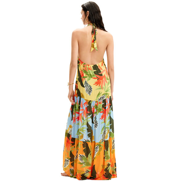 DESIGUAL 'TROPICAL' MAXI ΦΟΡΕΜΑ ΓΥΝΑΙΚΕΙΟ 24SWMW08-9019