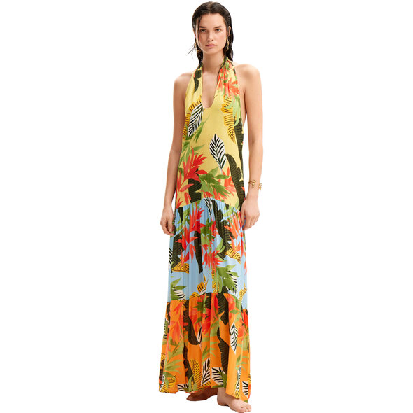 DESIGUAL 'TROPICAL' MAXI ΦΟΡΕΜΑ ΓΥΝΑΙΚΕΙΟ 24SWMW08-9019