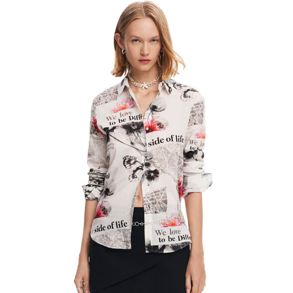 DESIGUAL 'NARA' ΠΟΥΚΑΜΙΣΟ ΓΥΝΑΙΚΕΙΟ 24WWCW20-1000