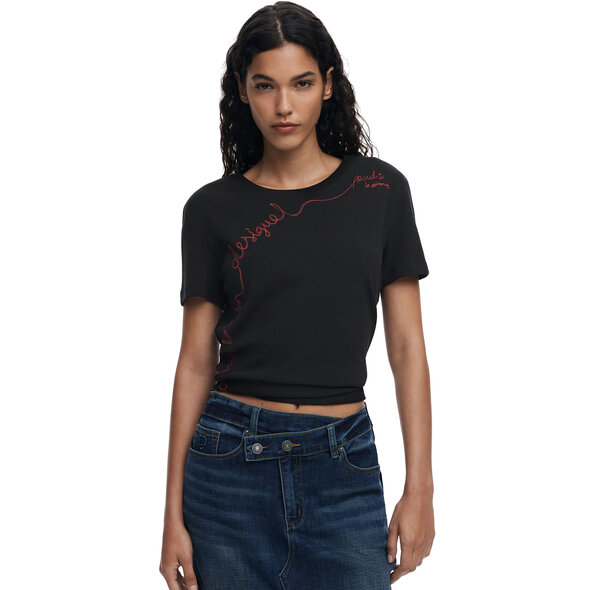 DESIGUAL 'TWISTED' DENIM ΦΟΥΣΤΑ ΓΥΝΑΙΚΕΙΑ 25WWFD03-5053