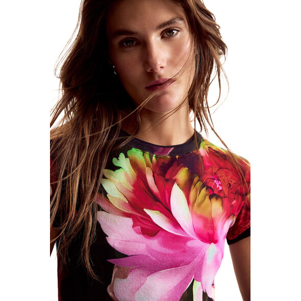 DESIGUAL 'MULTIFLOWERS' ΜΠΛΟΥΖΑ ΓΥΝΑΙΚΕΙΑ 26SWTK49-9019