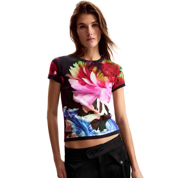 DESIGUAL 'MULTIFLOWERS' ΜΠΛΟΥΖΑ ΓΥΝΑΙΚΕΙΑ 26SWTK49-9019