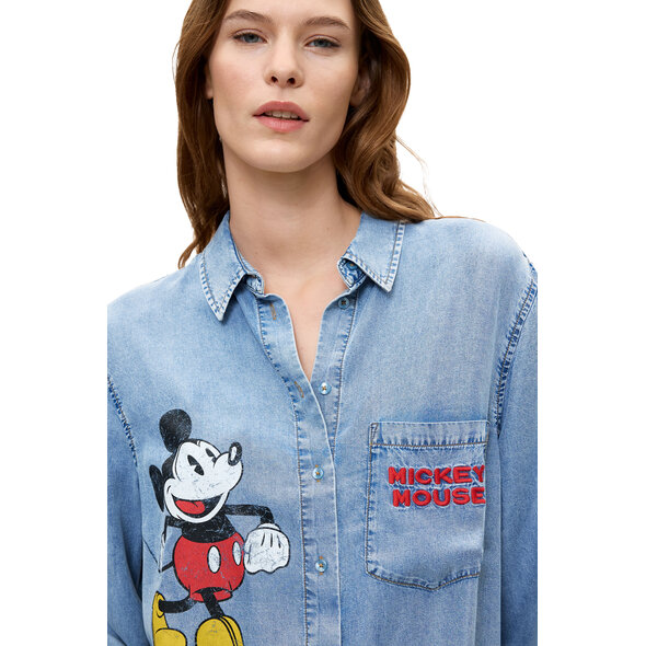 DESIGUAL 'MICKEY' DENIM ΠΟΥΚΑΜΙΣΟ ΓΥΝΑΙΚΕΙΟ 26WWCW09-5053