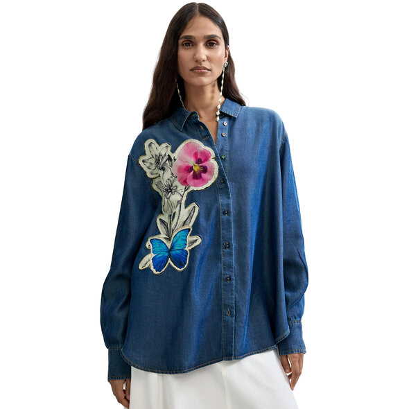 DESIGUAL DENIM ΠΟΥΚΑΜΙΣΟ ΓΥΝΑΙΚΕΙΟ 26WWCW15-3049