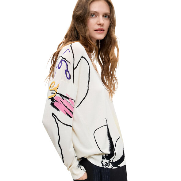 DESIGUAL 'FEMNAIF' ΠΛΕΚΤΗ ΜΠΛΟΥΖΑ ΓΥΝΑΙΚΕΙΑ 26WWJF29-1022