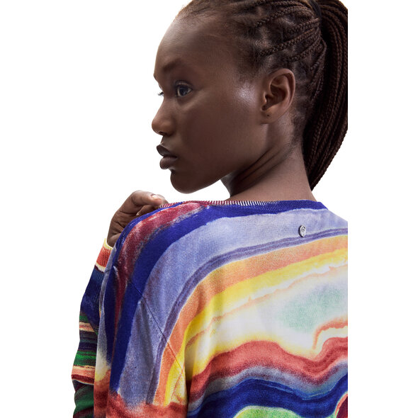 DESIGUAL 'TERREN' ΠΛΕΚΤΗ ΜΠΛΟΥΖΑ ΓΥΝΑΙΚΕΙΑ 26WWJF37-8018