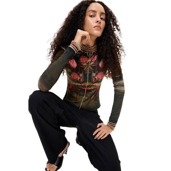 DESIGUAL 'LIFE IS COOL' ΜΠΛΟΥΖΑ ΓΥΝΑΙΚΕΙΑ 26WWTK32-2000
