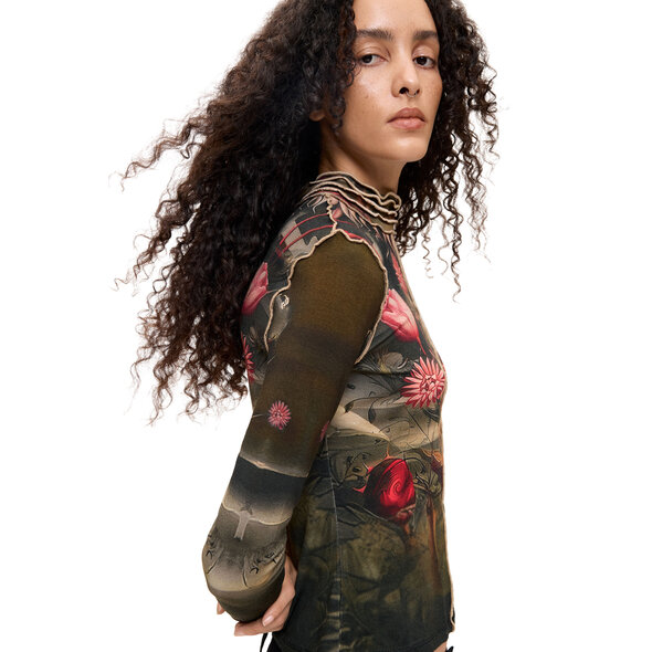 DESIGUAL 'LIFE IS COOL' ΜΠΛΟΥΖΑ ΓΥΝΑΙΚΕΙΑ 26WWTK32-2000